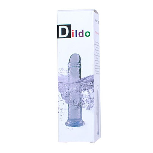 Dildo Jelly Transparente 19 cm - Sexy Toys