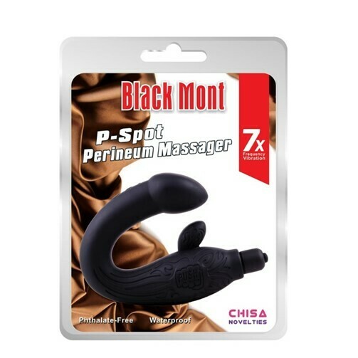 P-Spot Perineum Massager- Black Mont- Chisa Novelties