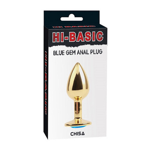 Blue Gem Anal Plug - Hi-Basic - Chisa Novelties