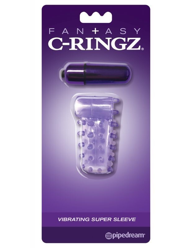 Vibrating Super Sleeve - Fntasy C-Ringz - Pipedram