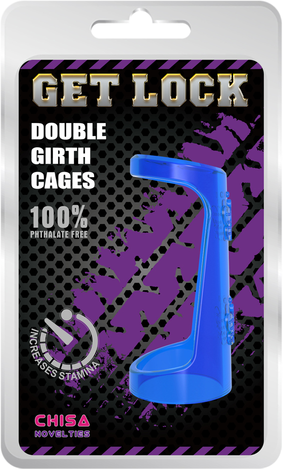 Double Girth Cages - Get Lock - Chisa Novelties