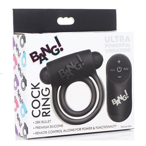 Remote Control Ultra Power vibration Cock Ring - BANG 