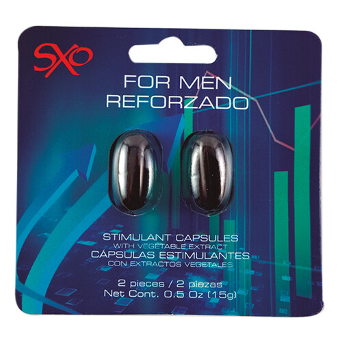 Cápsulas Estimulantes para Hombre 2 pz- SXO