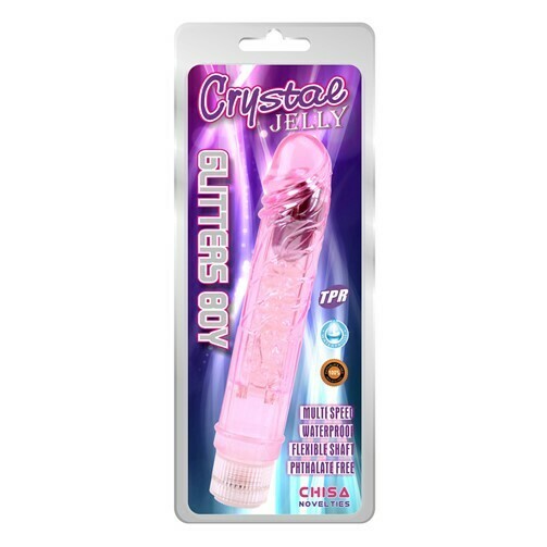 Glitters Boy - Crystal Jelly - Chisa Novelties