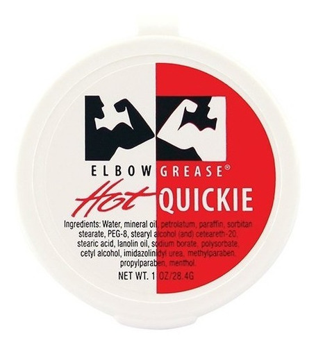 Elbow Grease - Hot - Quickiet Cream - 1 Oz