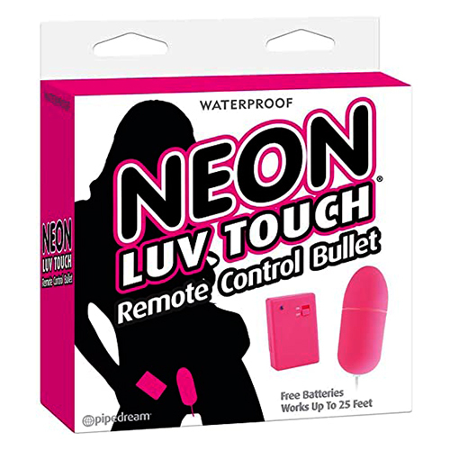 Remote Control Bullet - Neon Luv Touch - Pipedream