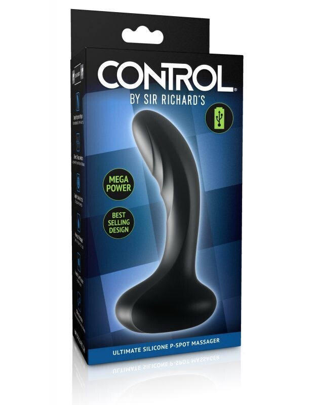 Sir Richard´s Controle Silicone P-Spot Massager-Black