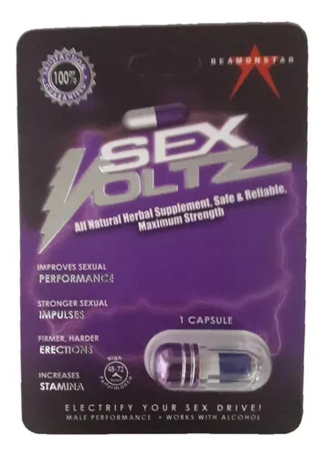 Sex Voltz Energizante 72 hrs. - Beamonstar