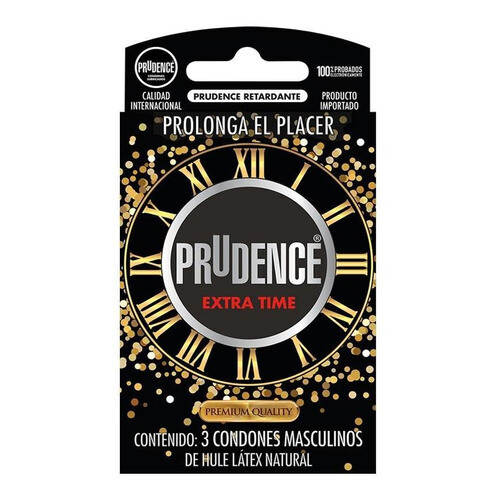 Condón Extra Time - Prudence C/3