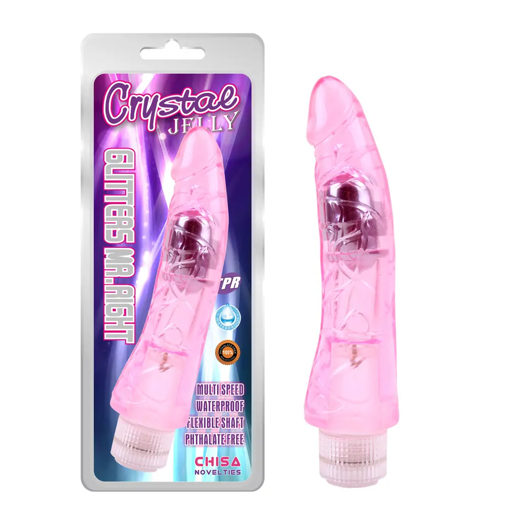 Glitters Mr. Right - Crystal Jelly - Chisa Novelties