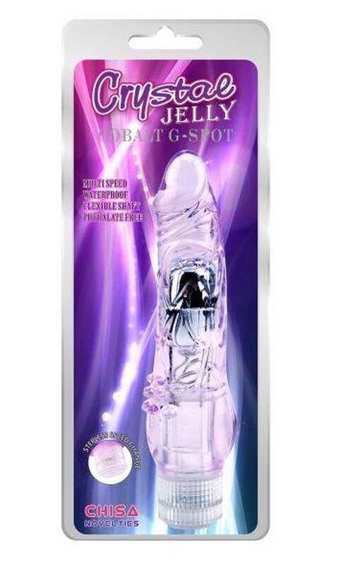 Cobalt G Spot - Crystal Jelly - Chisa Novelties