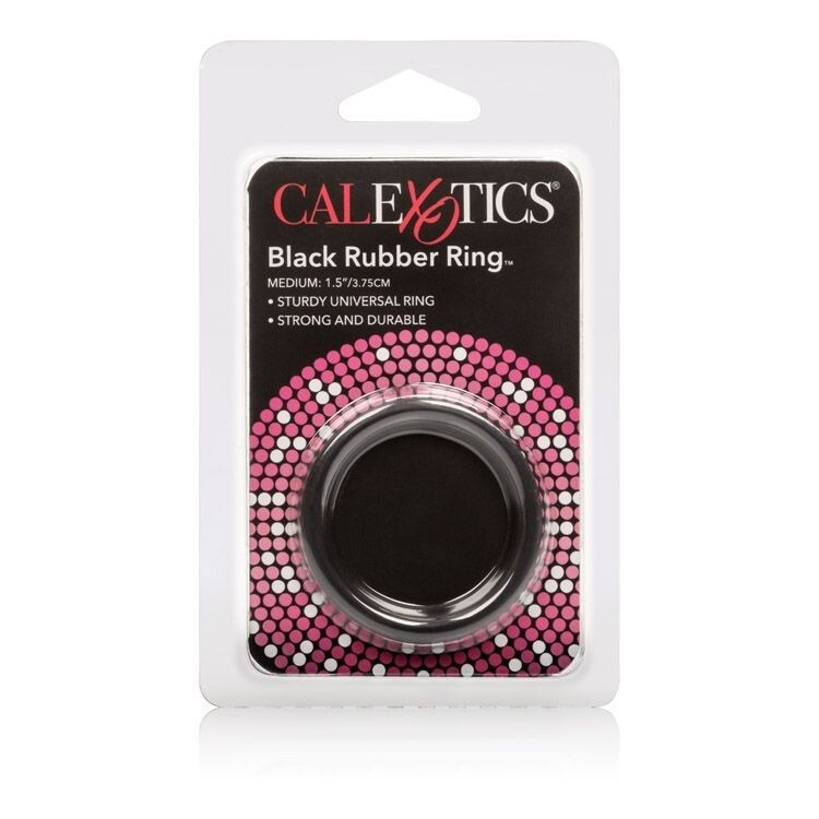 Black Rubber Ring - Medium - Calexotics