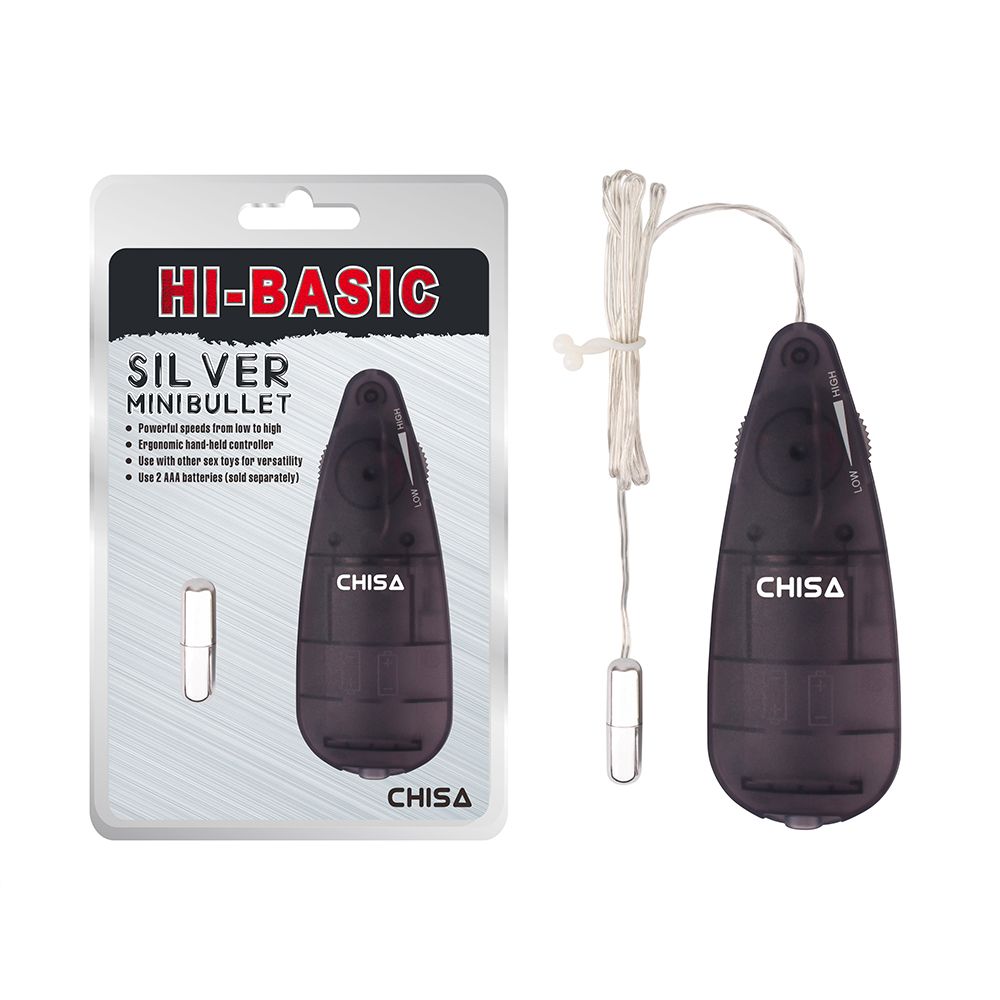 Silver Mini Bullet - Hi Bassic - Chisa Novelties