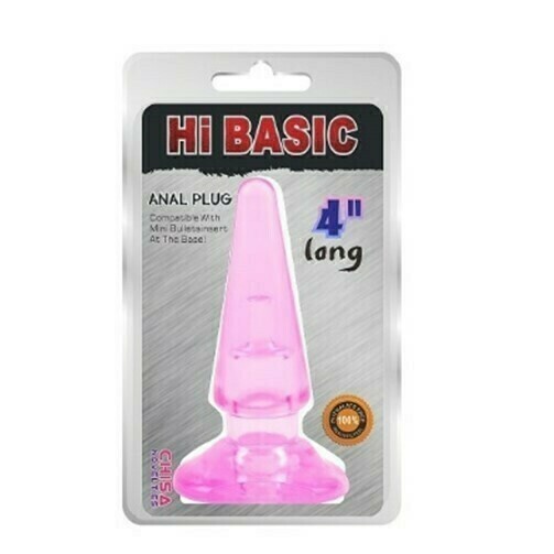 Anal Plug 4" - Hi Basic - Chisa Novelties