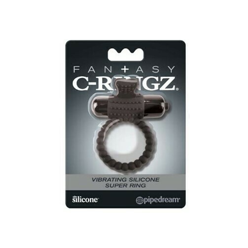 [PD5966-23] Vibrating Silicone Super Ring - Fantasy C-Ringz - Pipedream