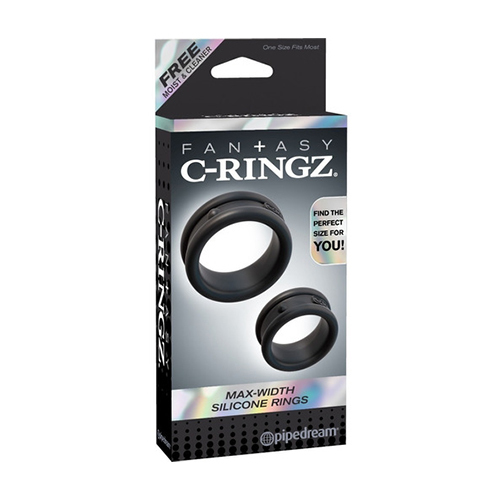 Max-Width Silicone Rings - Fantasy C-Ringz - Pipedream