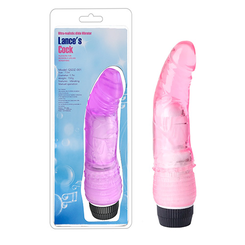 [QSDZ-002] Ultra Realistic Vibrador 7.5" - Lance´s Cock