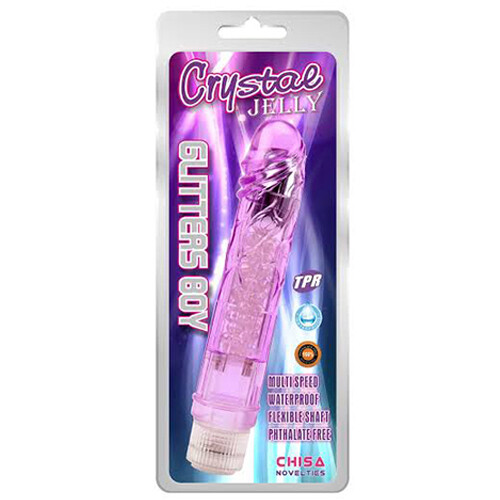 Glitters Boy - Crystal Jelly - Chisa Novelties