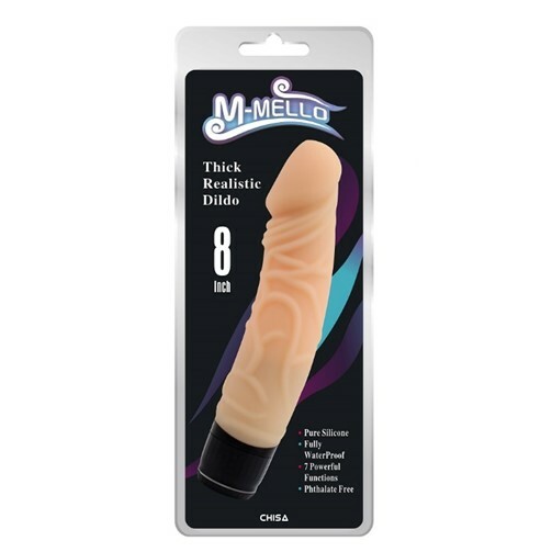 Thick Realistic Dildo 8" - M-Mello - Chisa Novelties