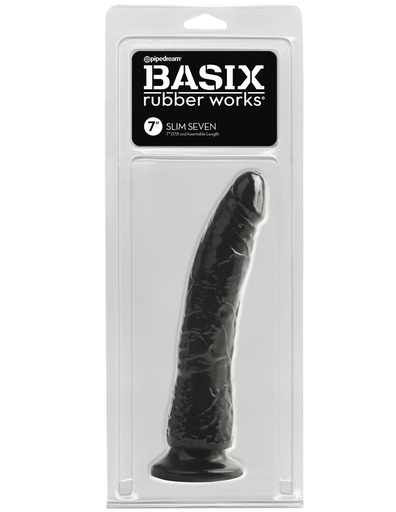 [PD4223-23] Basix Rubber Works 7" - Slim - Pipedram - Black