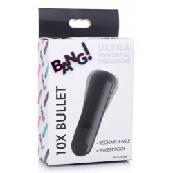 [AG656-BLACK] 10X Bullet - Bang Toys