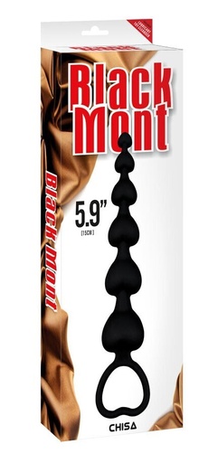 [CN-511489574] Elite Lover`s Beaded 5.9" - Black Mont - Chisa Novelties